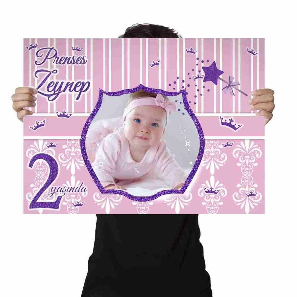 Doğum Günü Mor Pembe Prenses 