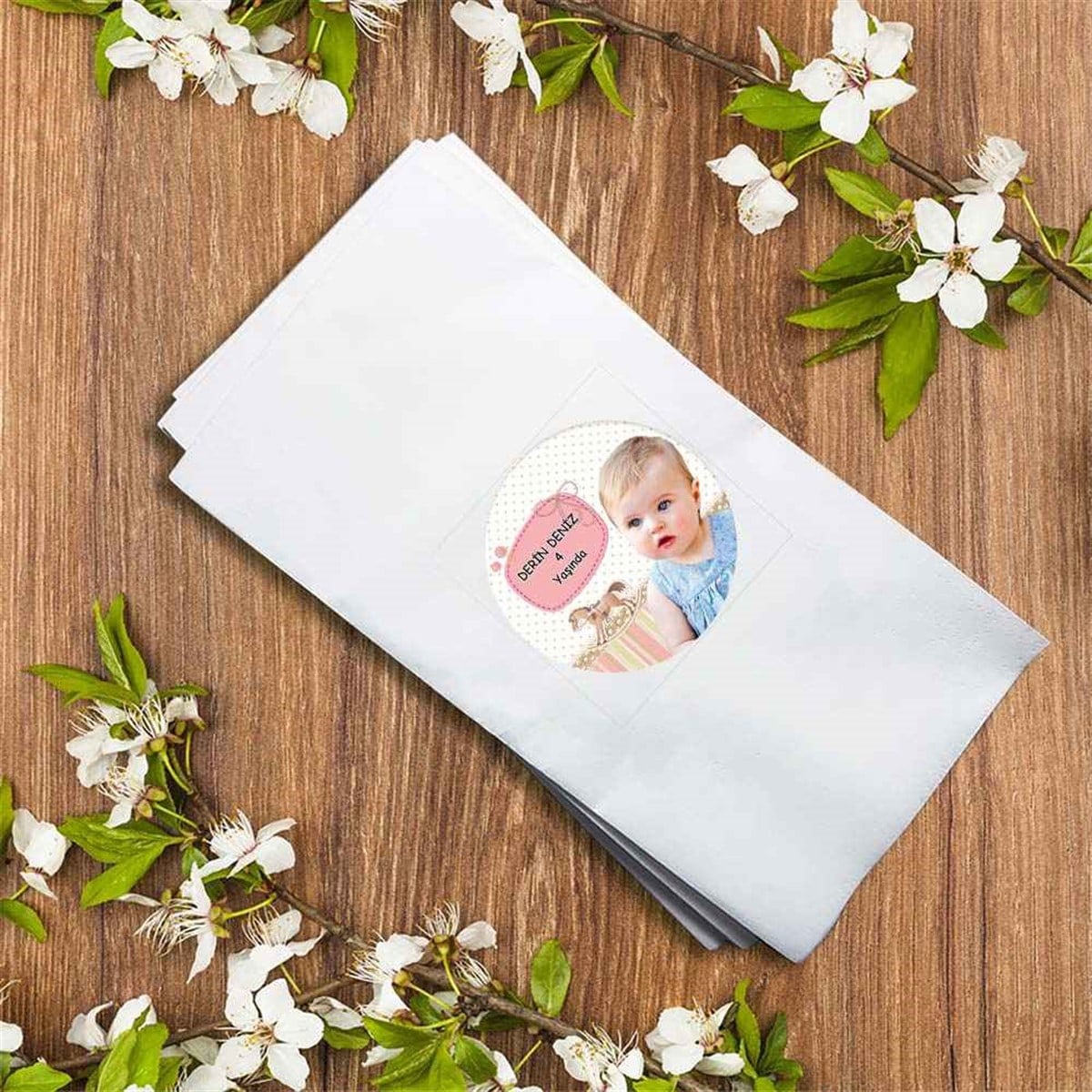 Doğum Günü Peçete Atlı Konsept 