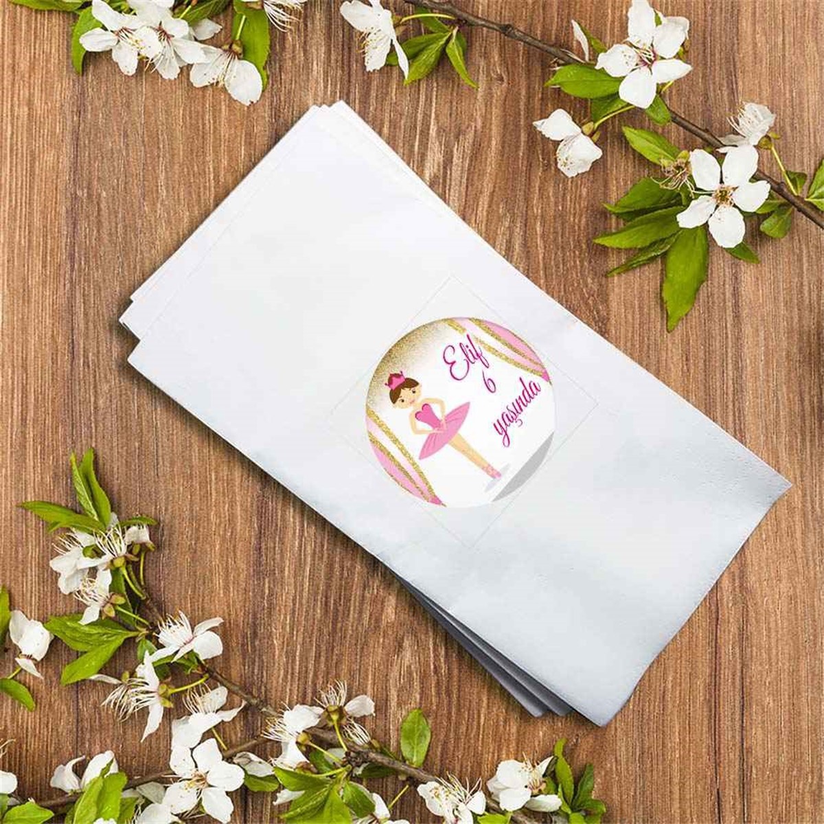 Doğum Günü Peçete Bale Konsept 