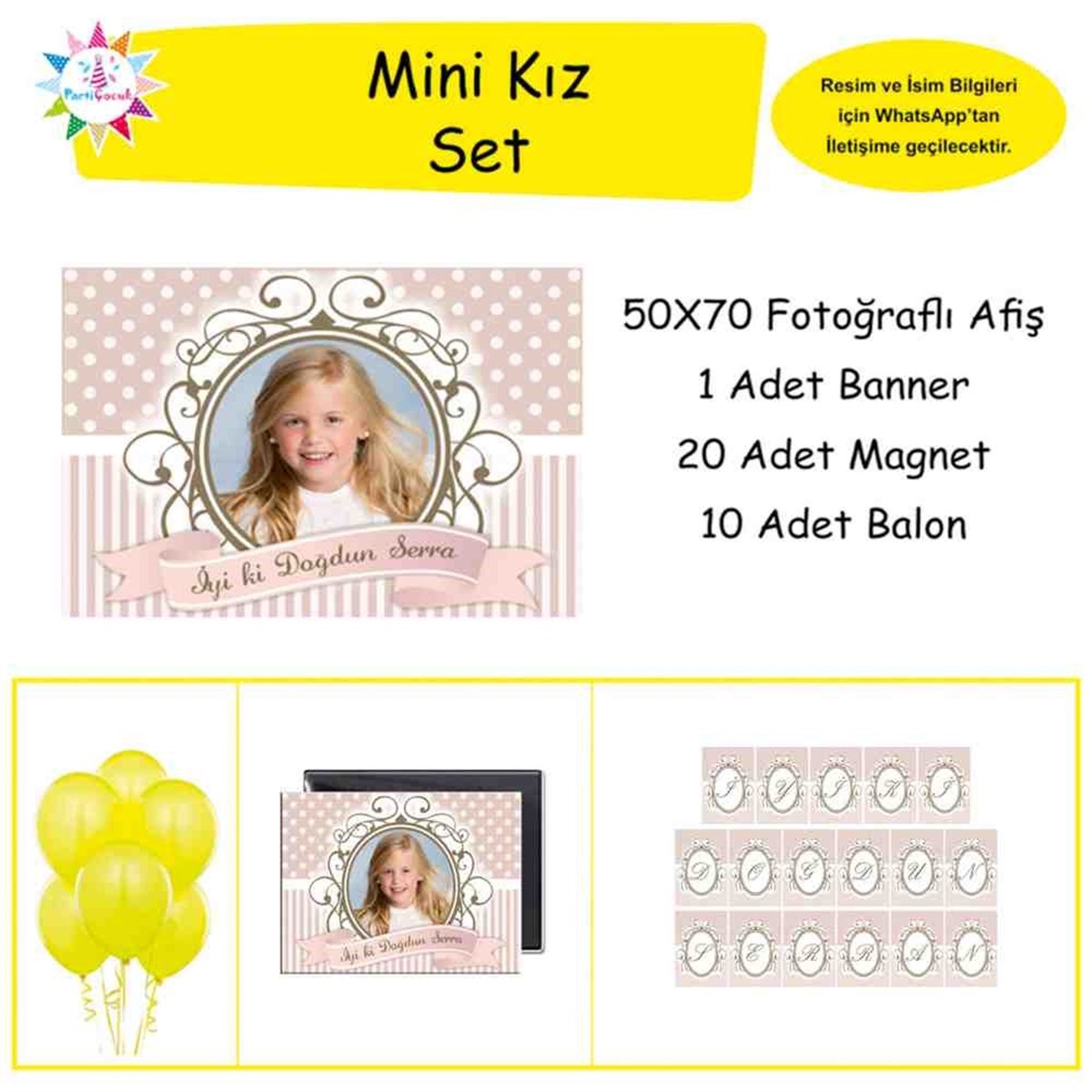 Doğum Günü Soft Vintage Konsepti 