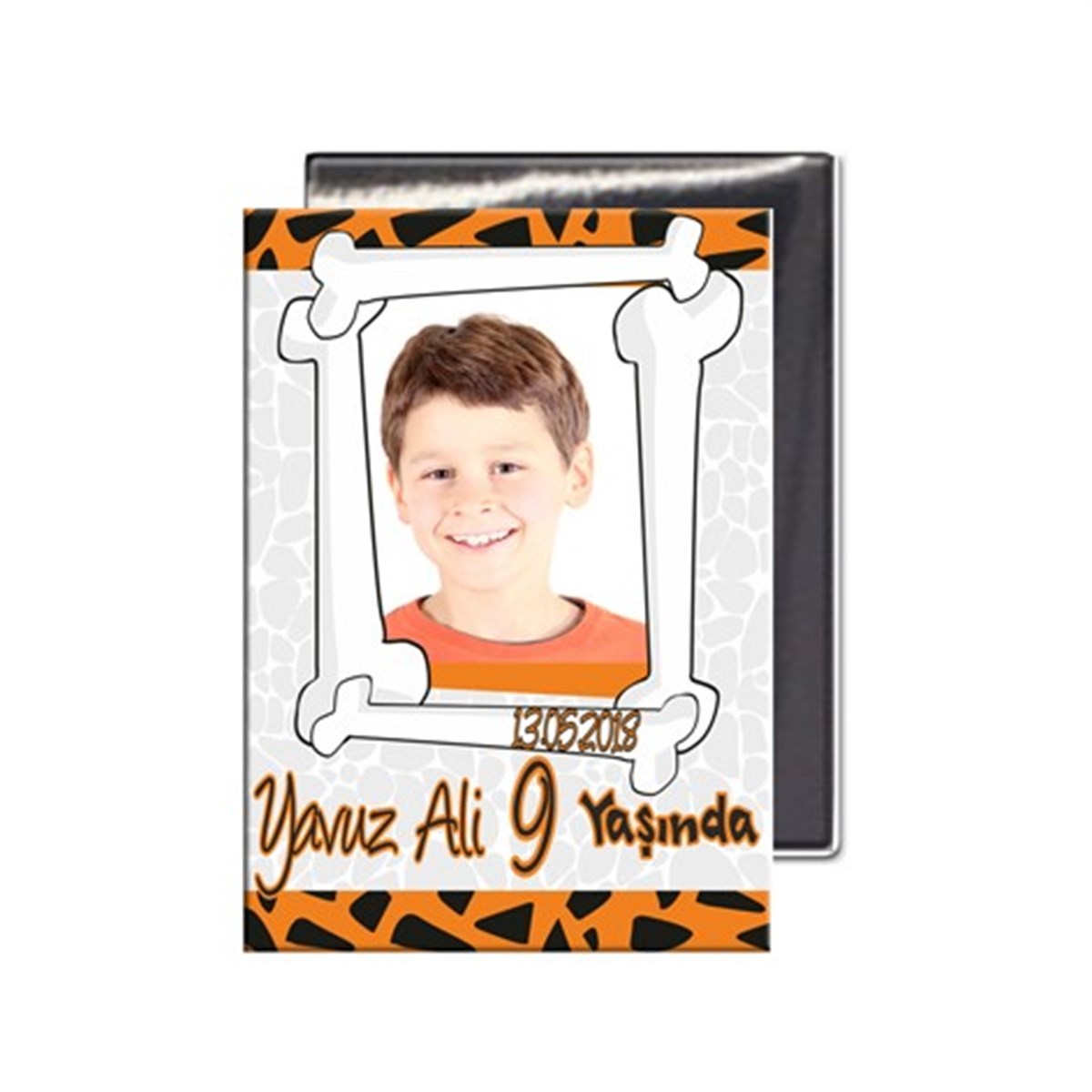 Doğum Günü Taş Devri Eski Çağ Buzdolabı Magneti  