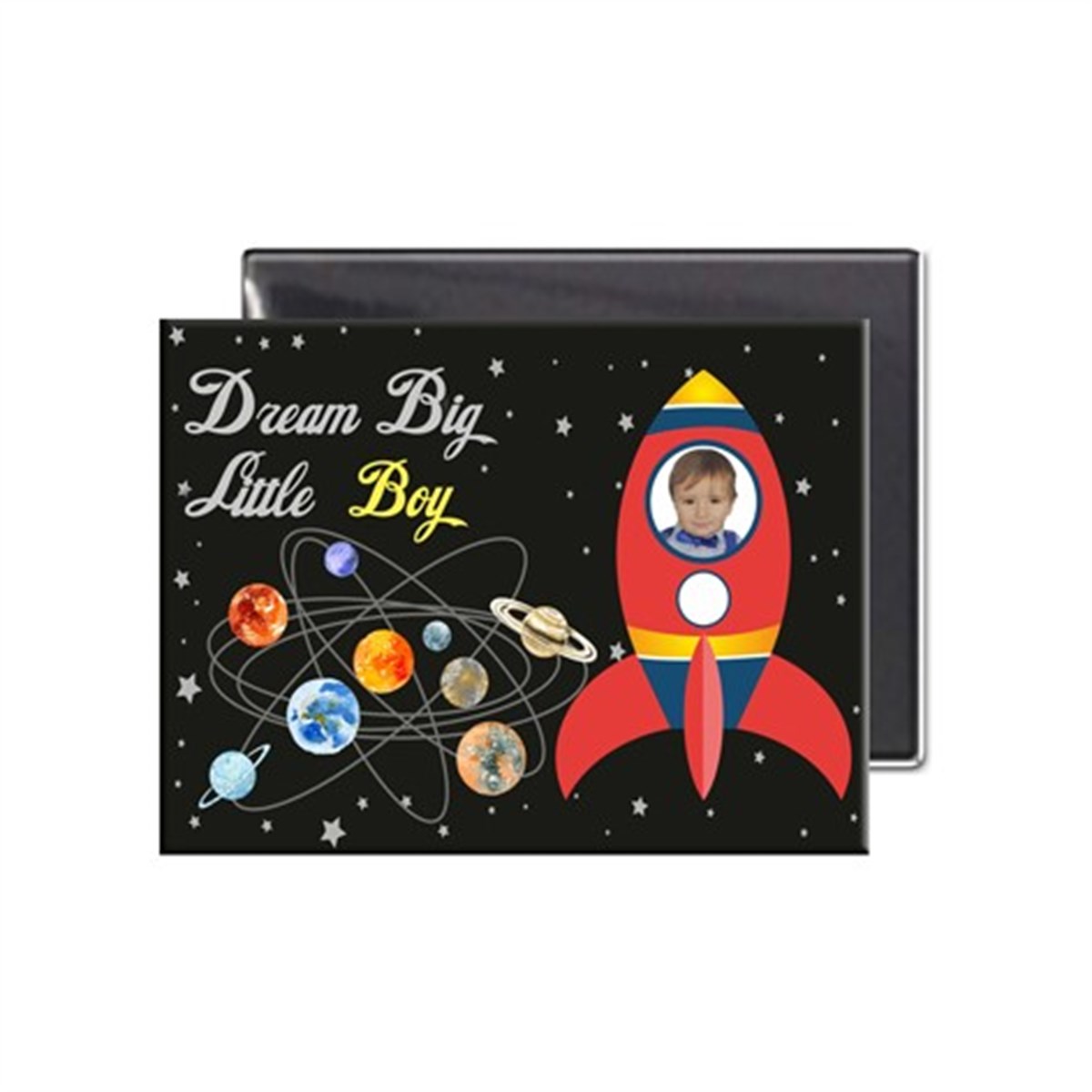 Doğum Günü Uzay Mekiği Buzdolabı Magneti  