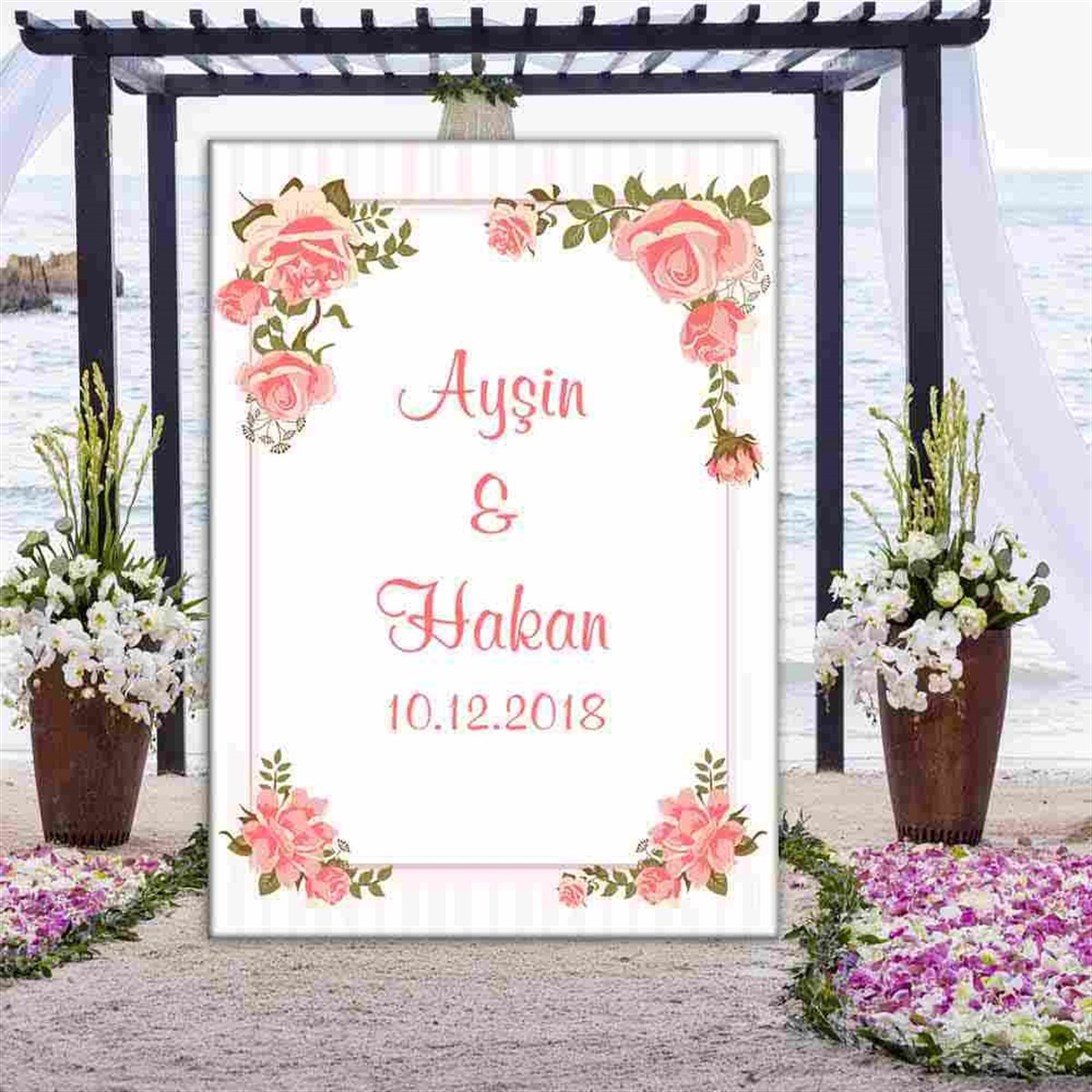 Düğün Hediyelik Pano 