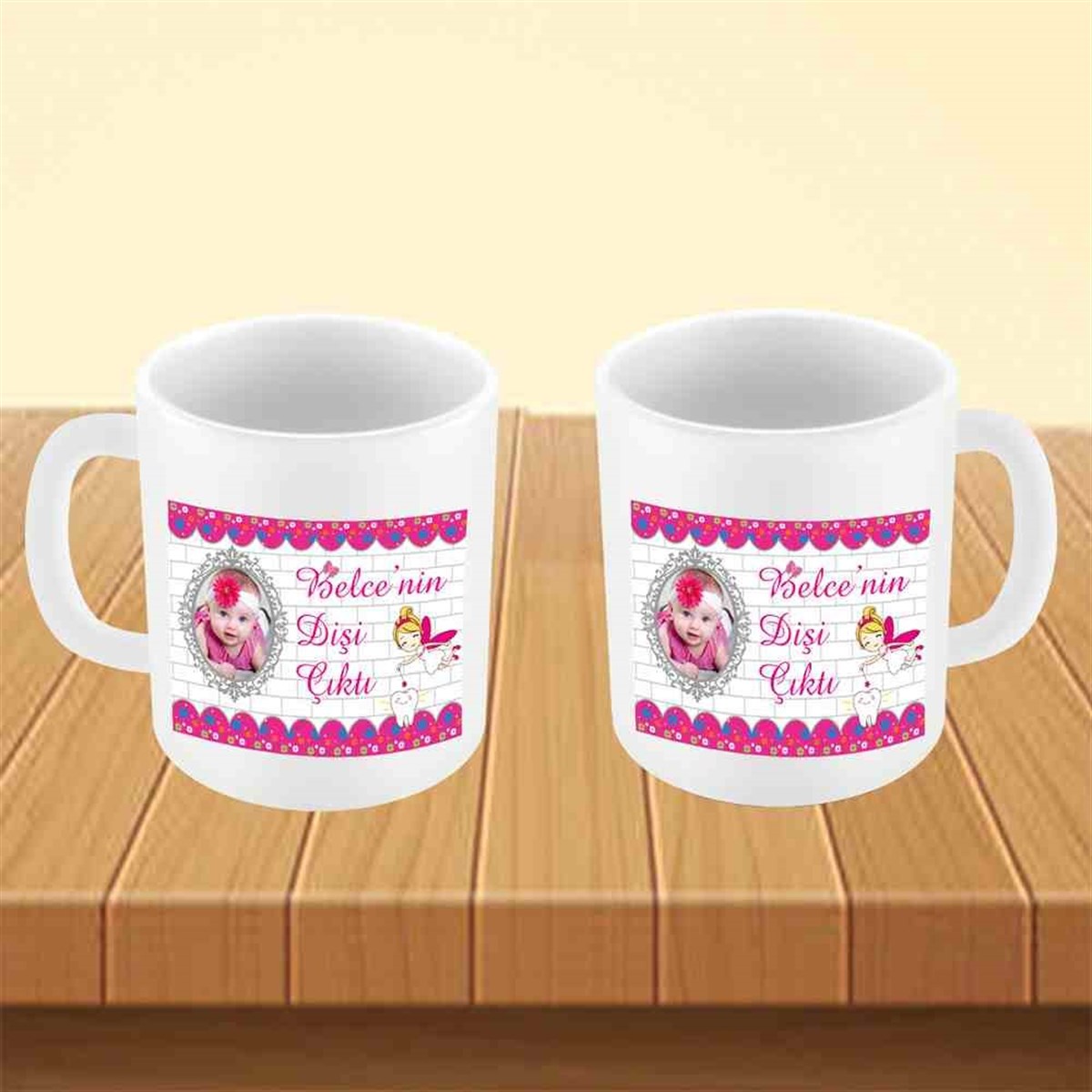 Duvar ve Diş Perisi Temalı Parti Malzemeleri Kupa Bardak Mug 