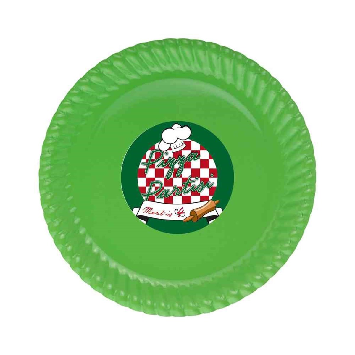 Erkek Çocuğu Etiketli Tabak 