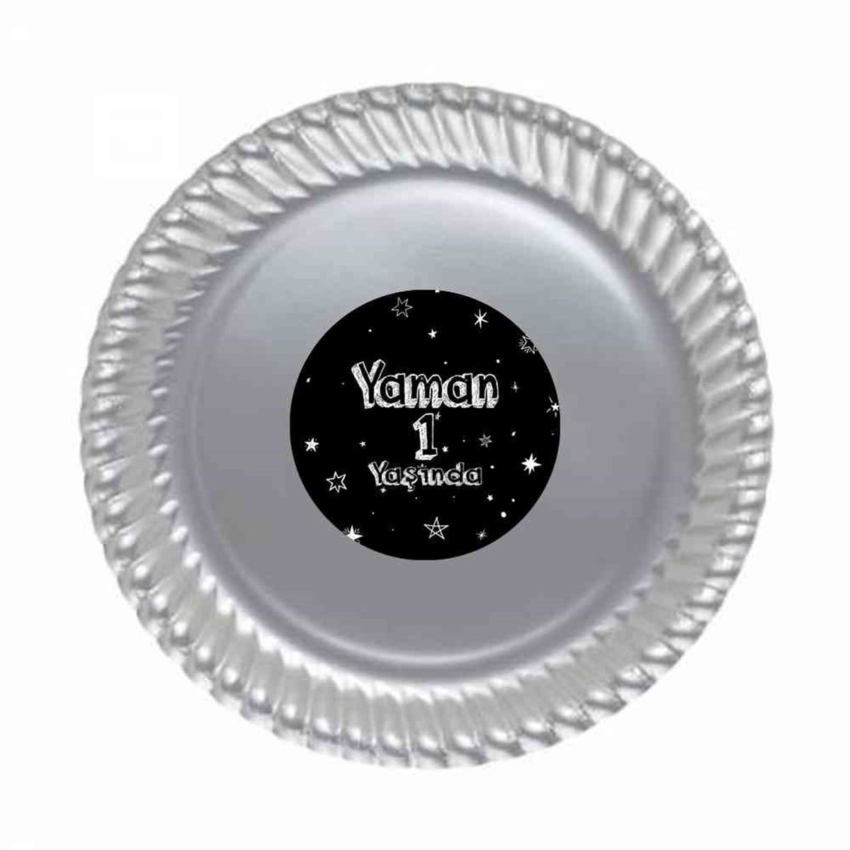 Erkek Çocuğu Etiketli Tabak 