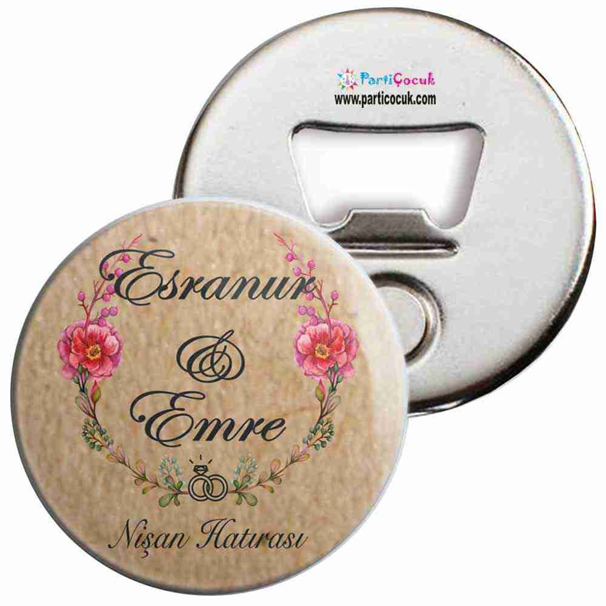 Eskitme Desen Nişan Magnet Açacak  