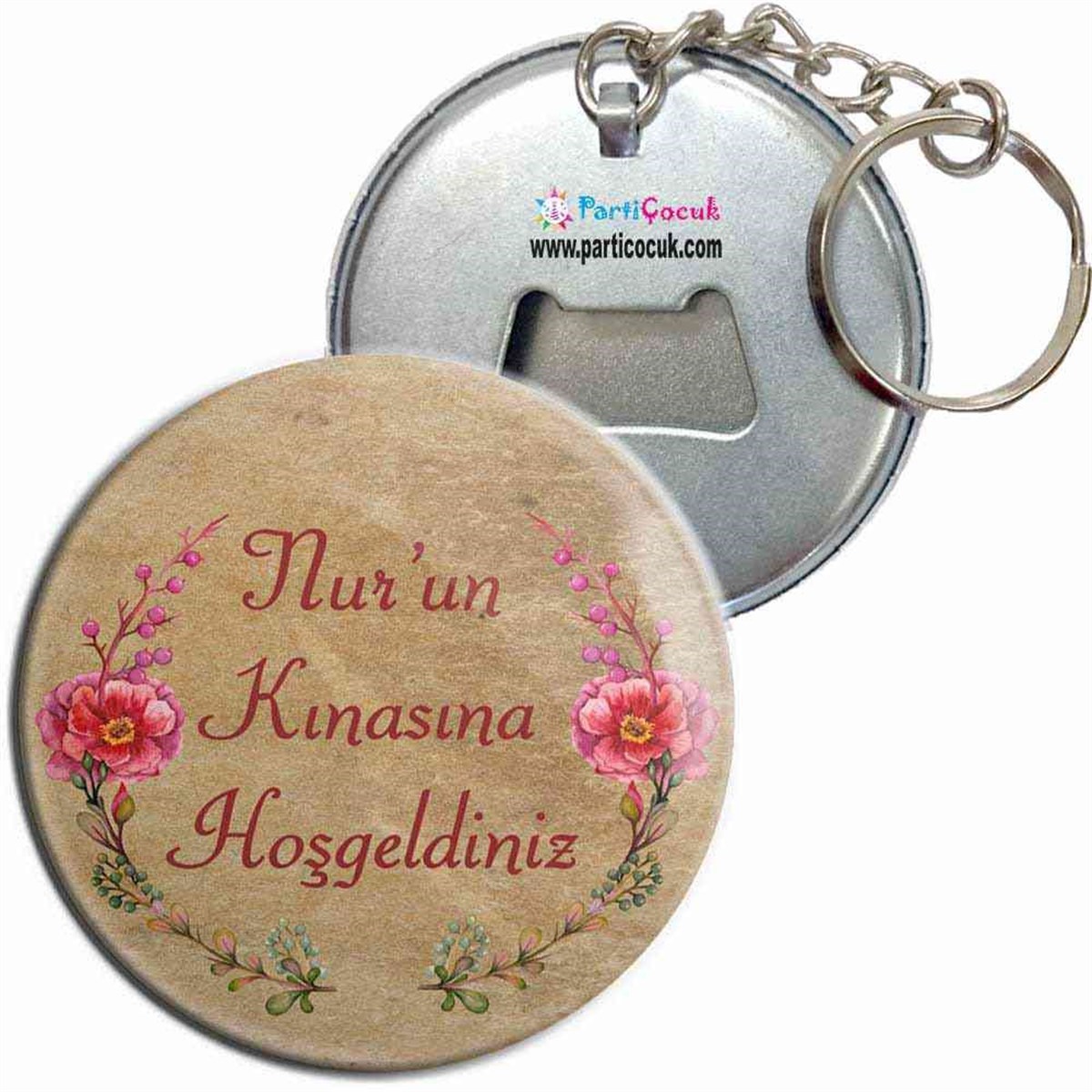 Eskitme Kişiye Özel Açacak Anahtarlık 