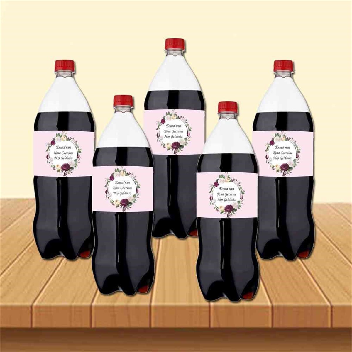 Evde Kına Litrelik Etiketi 