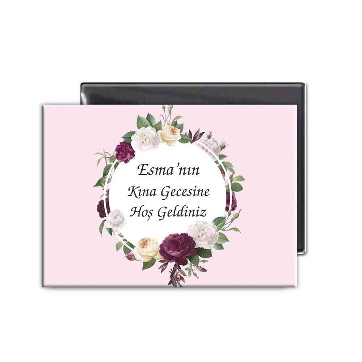 Evde Kına Süsleme Magnet 