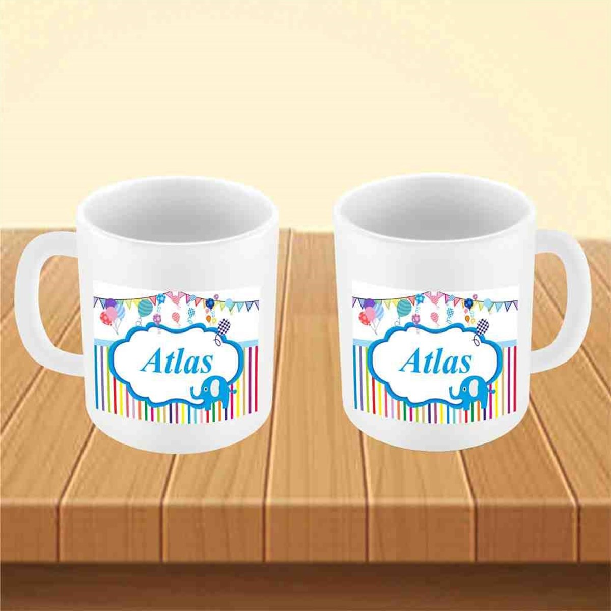 Filli Balonlu Konsept Kupa Bardak Mug 