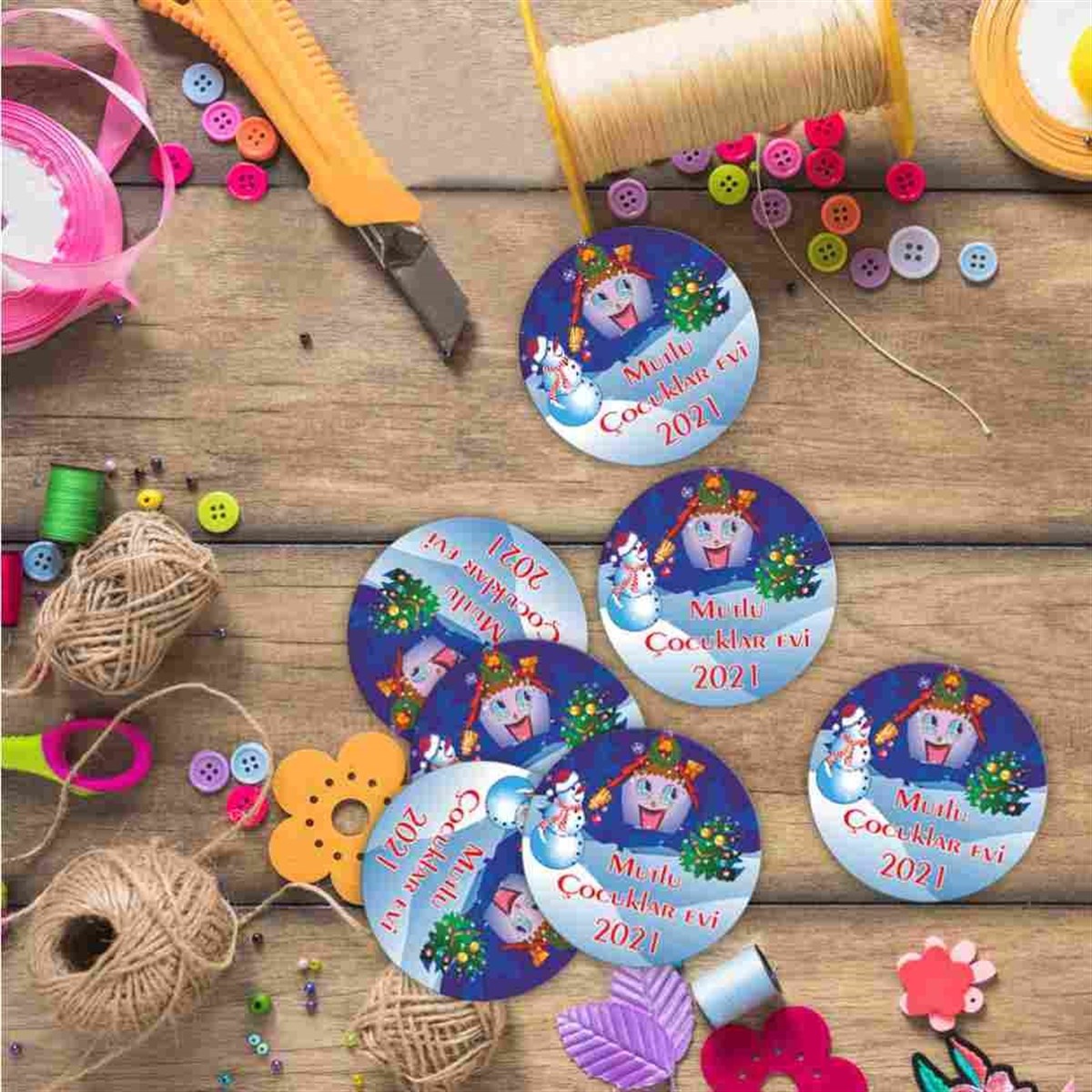 Gift Happy New Year Party  Karton 30 Adet 