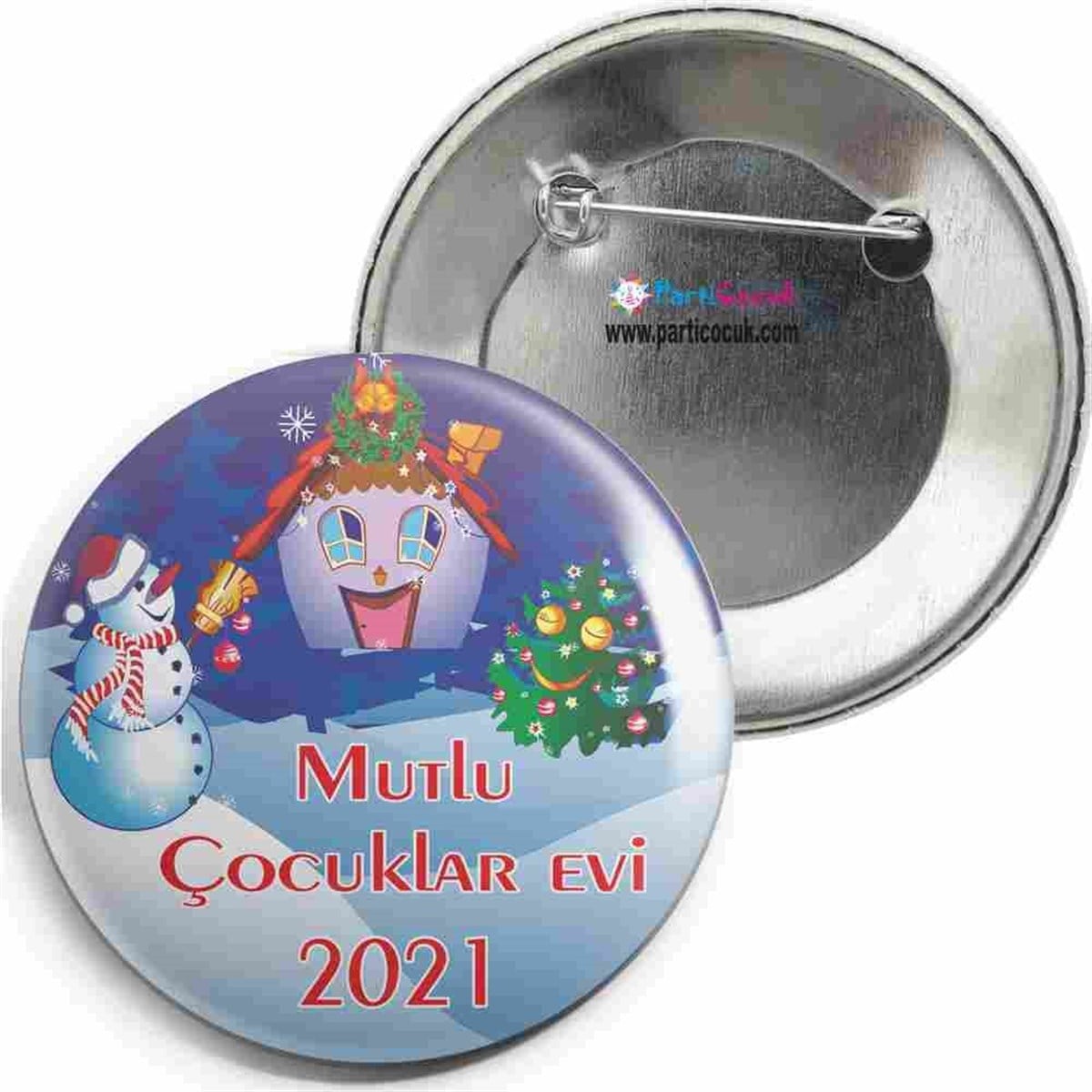 Gift Happy New Year Party  Yaka Rozet 