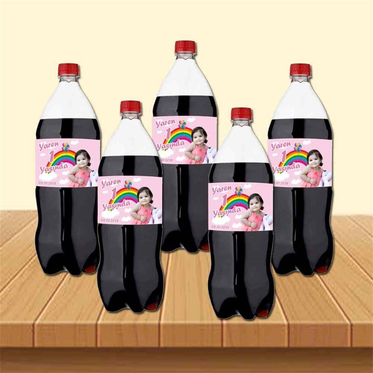 Gökkuşağı Cola Şisesi Bandı  