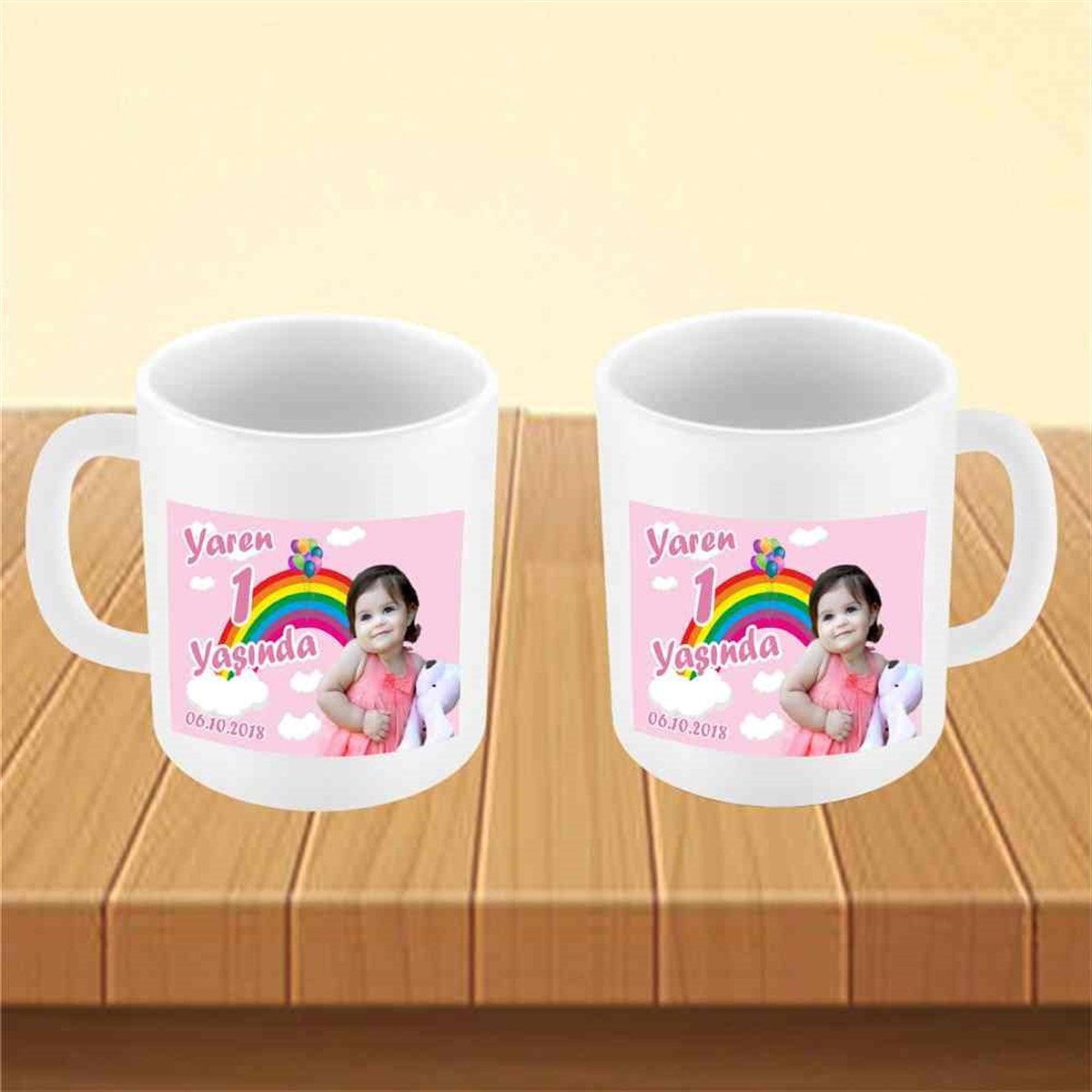 Gökkuşağı Konsept Kupa Bardak Mug  