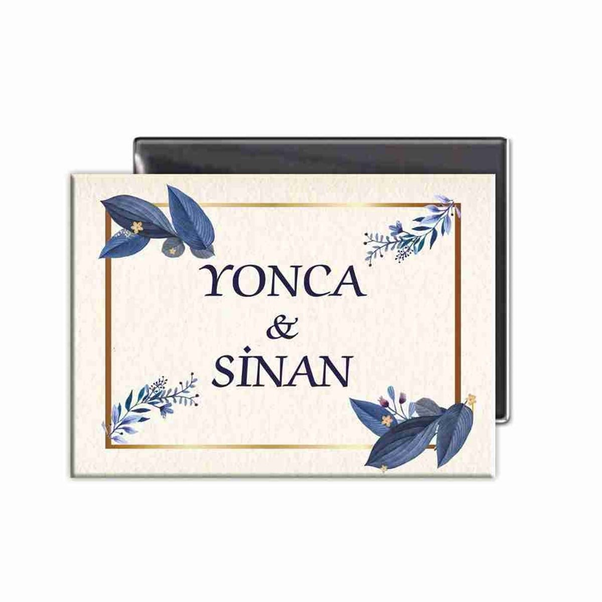 Gold Çerçeveli Temalı Magnet 