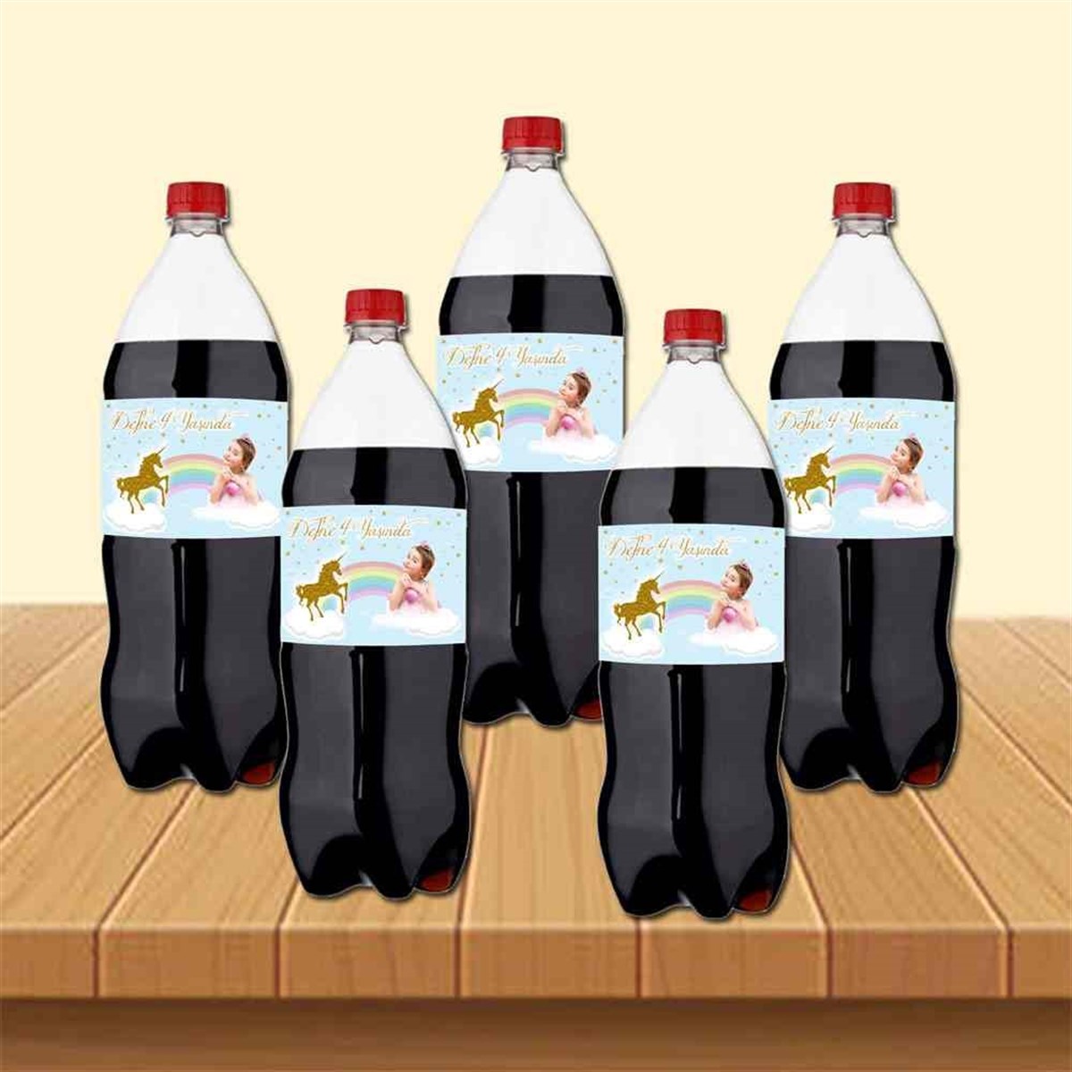 Gold Unicorn Cola Şisesi Bandı 