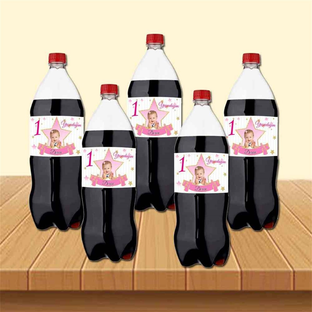 Gold Yıldız Cola Şisesi Bandı  