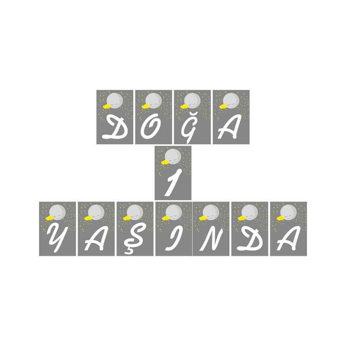 Gülen Aydede Konsept Harf Banner 