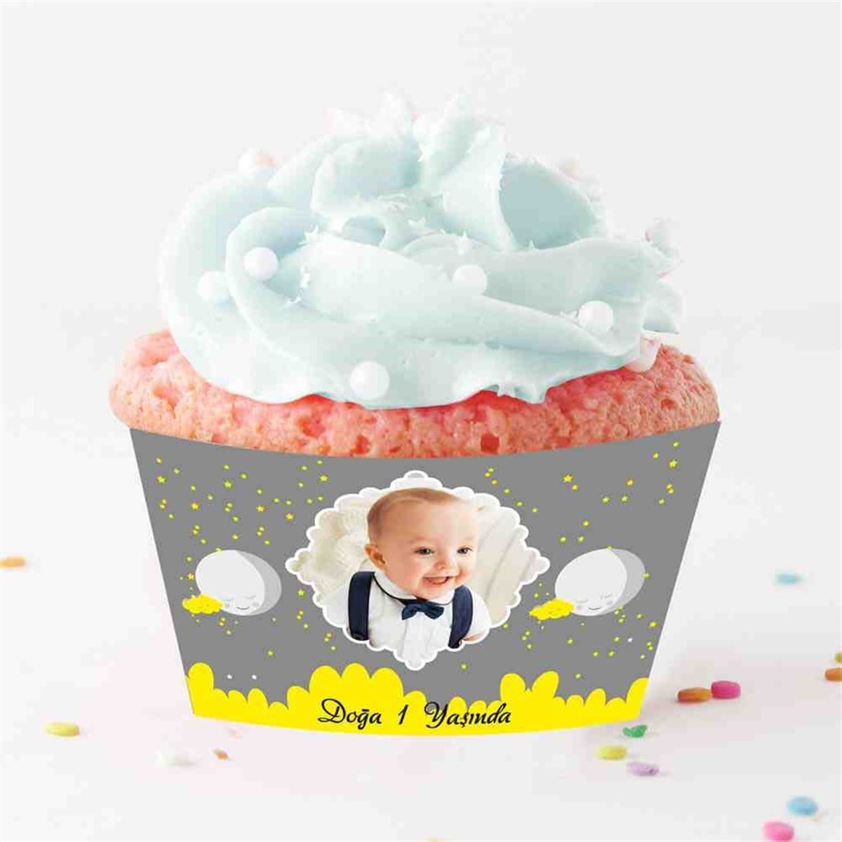 Gülen Aydede Temalı Cupcake Sargısı 