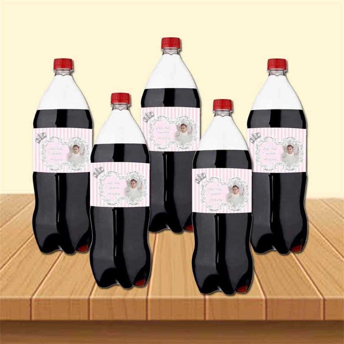 Gümüş Taç Cola Şisesi Bandı 