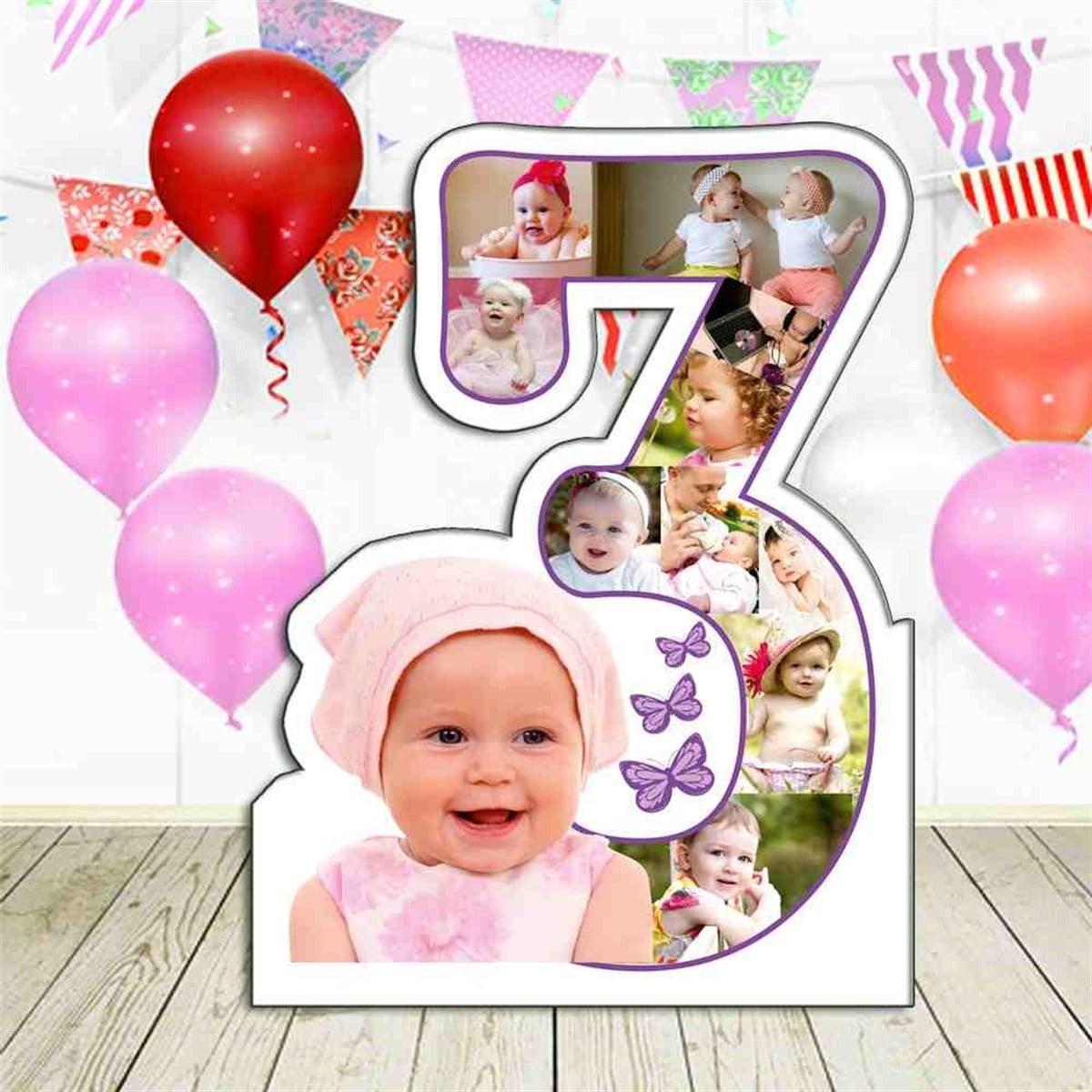 Güneş Gökkuşağı Konsept Yaş Panosu  
