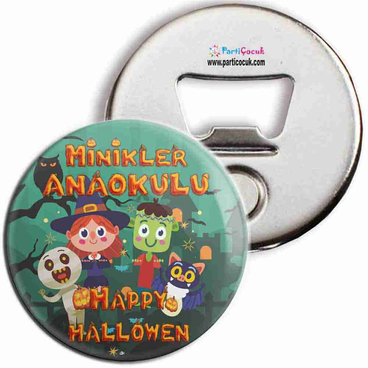 Halloween Anaokulu Hatıra Açacak Magnet  