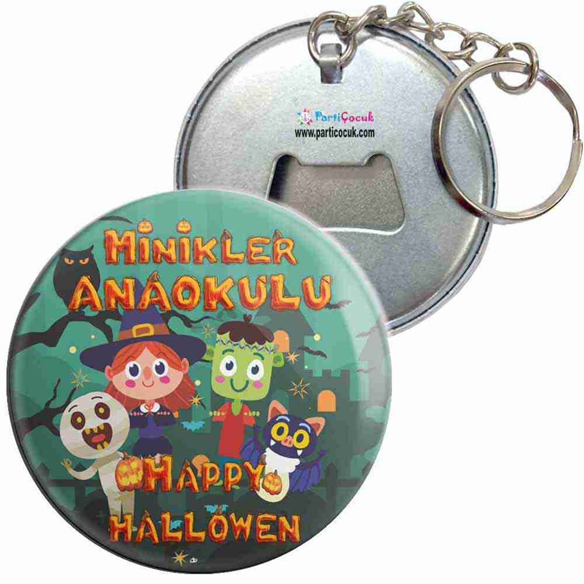 Halloween Anaokulu Hatıra Anahtarlık 