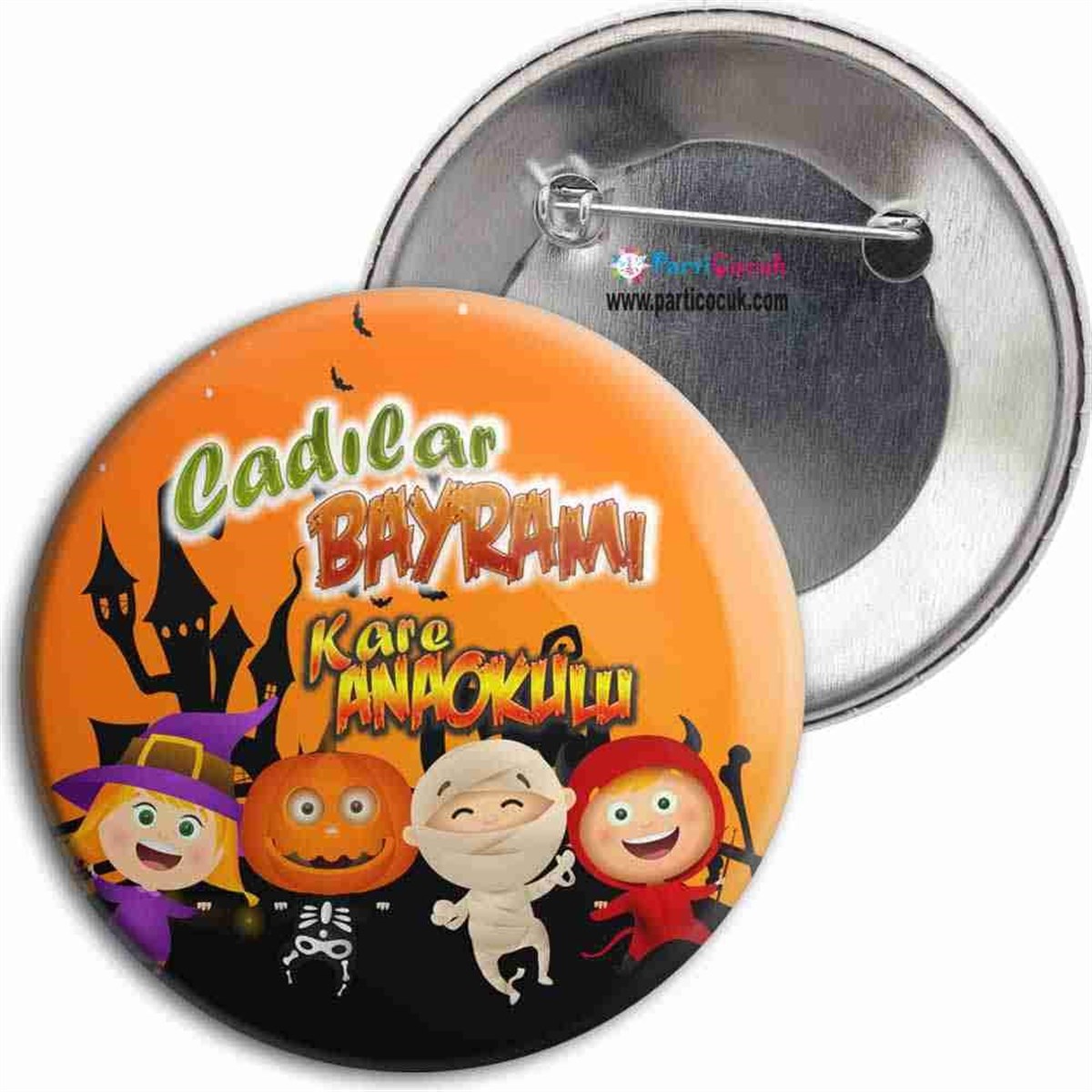 Halloween İğneli Rozet  