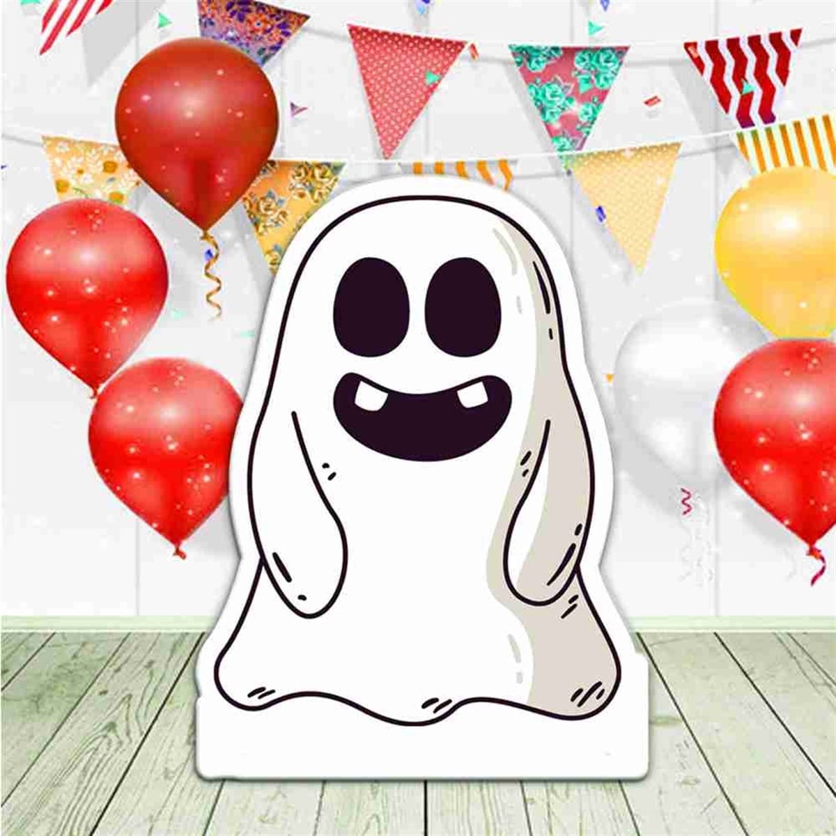 Halloween Konsept Hayalet Figür Pano 