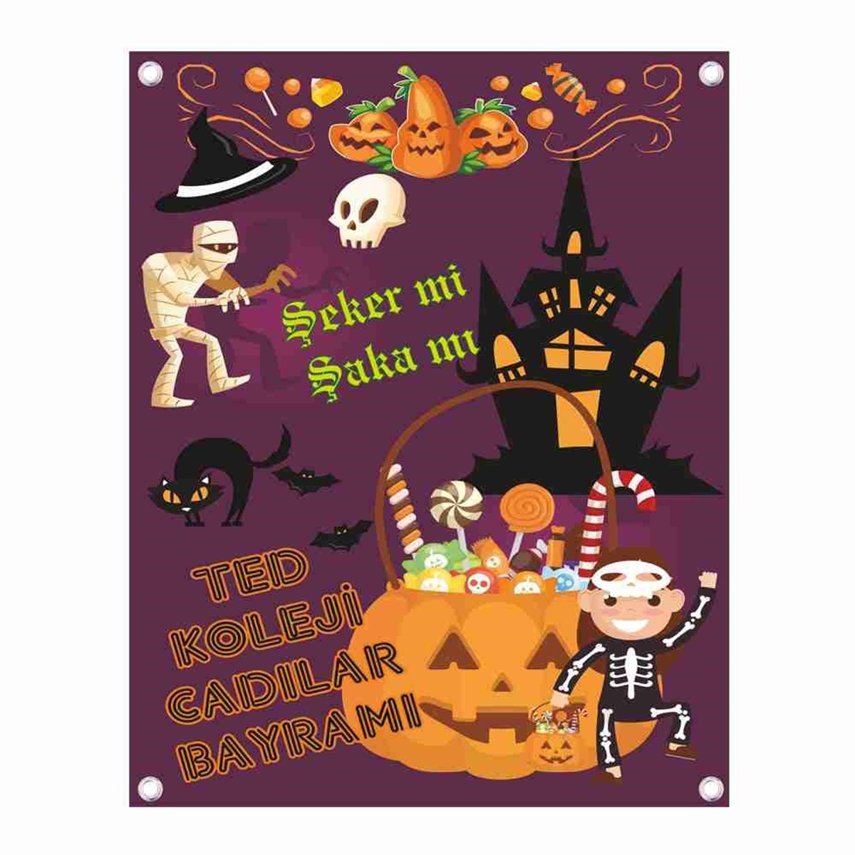 Halloween Parti Afiş 