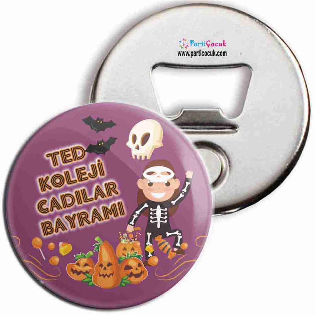 Halloween Parti İsme Özel Açacak Hediyelik  