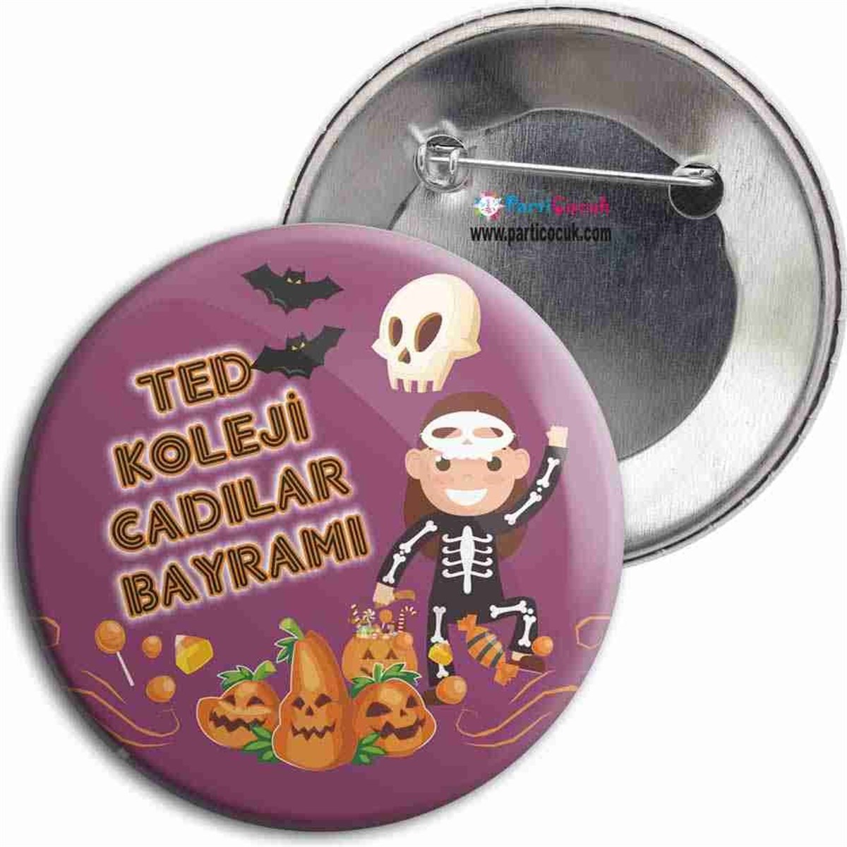 Halloween Parti Malzeme Rozet  