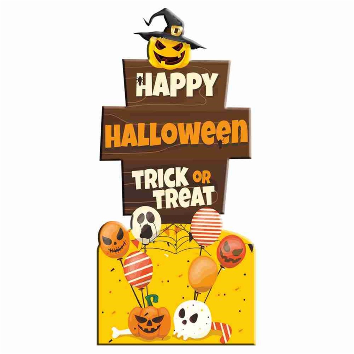 Happy Halloween Welcome Sign 