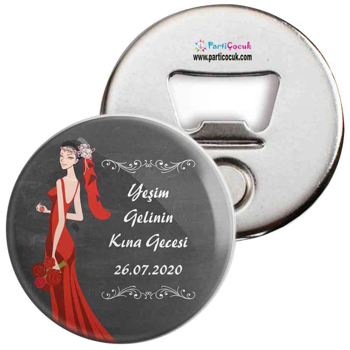 Hediyelik Kına Gecesi Açacak Magnet  