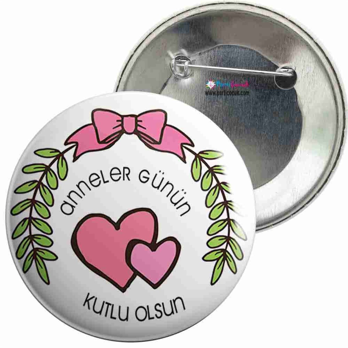 İğneli Metal Rozet Anneler Günü  5 Parti Çocuk   
