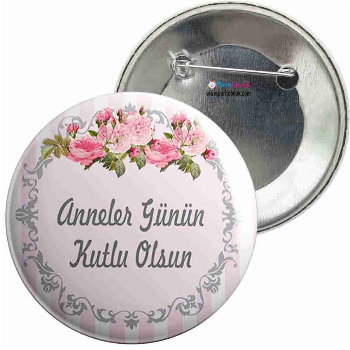 İğneli Metal Rozet Anneler Günü  9 Parti Çocuk   