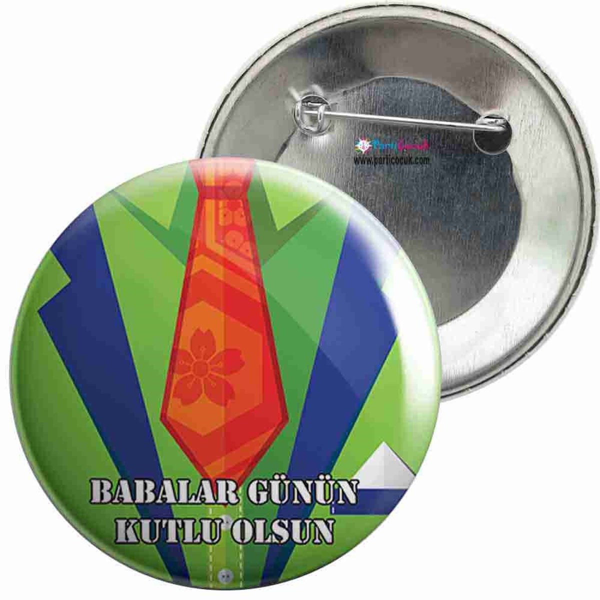 İğneli Metal Rozet Babalar Günü 17 Parti Çocuk   