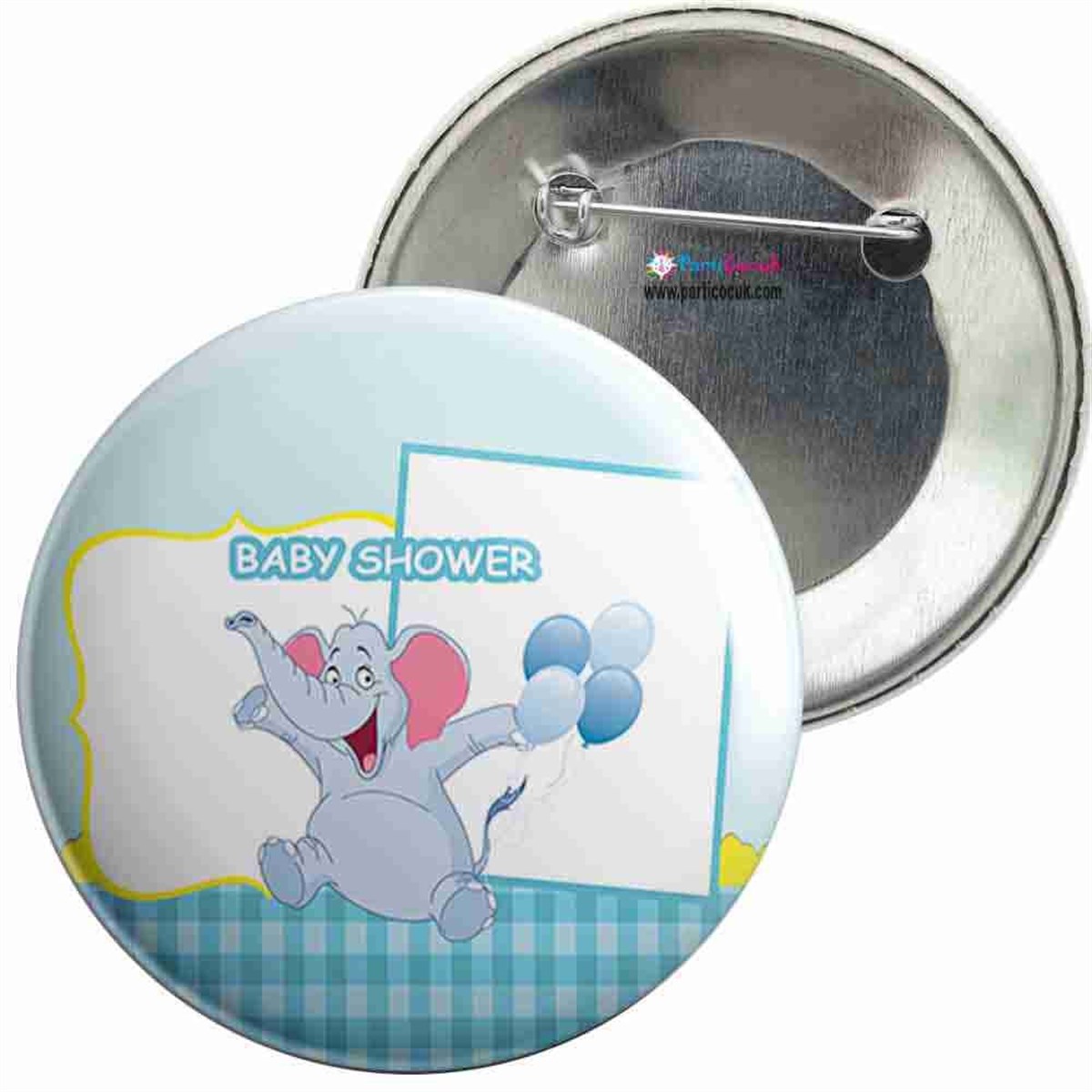 İğneli Metal Rozet Baby Shower 1 Parti Çocuk   