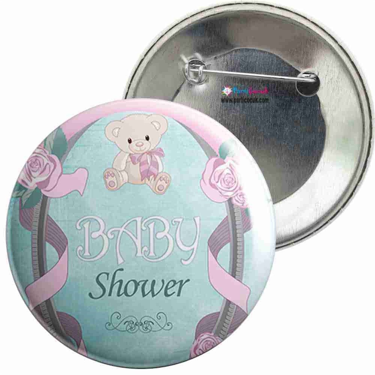 İğneli Metal Rozet Baby Shower 11 Parti Çocuk   