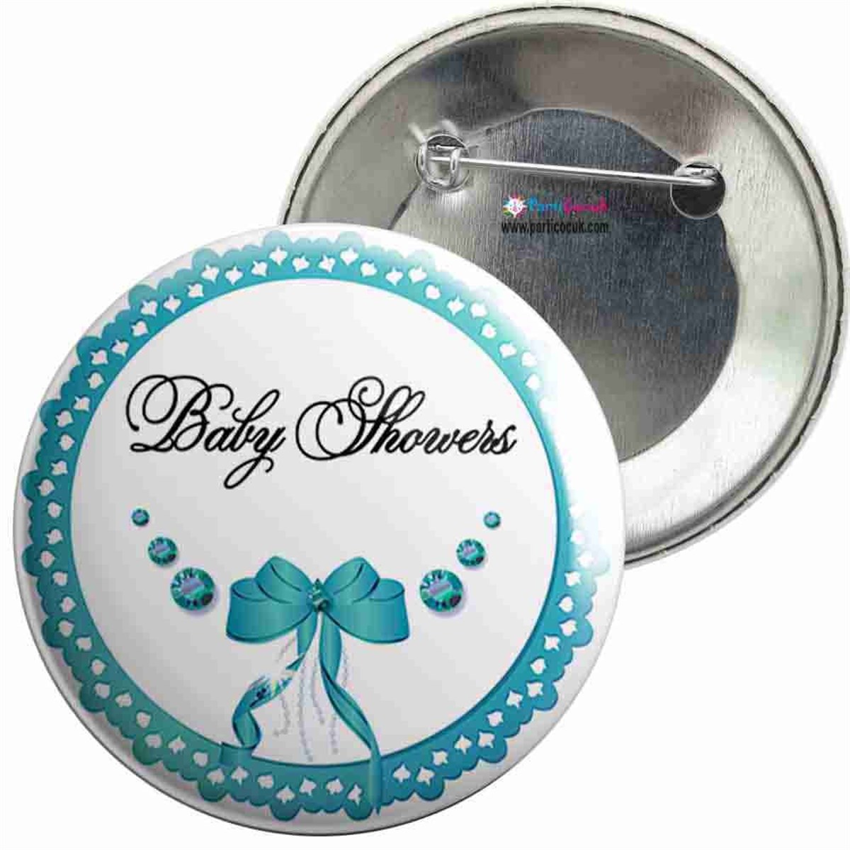 İğneli Metal Rozet Baby Shower 17 Parti Çocuk   