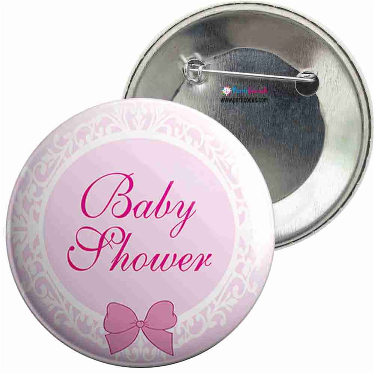İğneli Metal Rozet Baby Shower 19 Parti Çocuk   