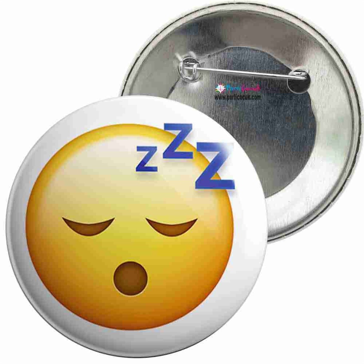 İğneli Metal Rozet Emoji 4 Parti Çocuk  