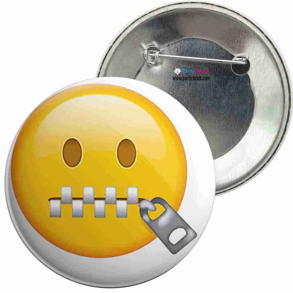 İğneli Metal Rozet Emoji 8 Parti Çocuk  