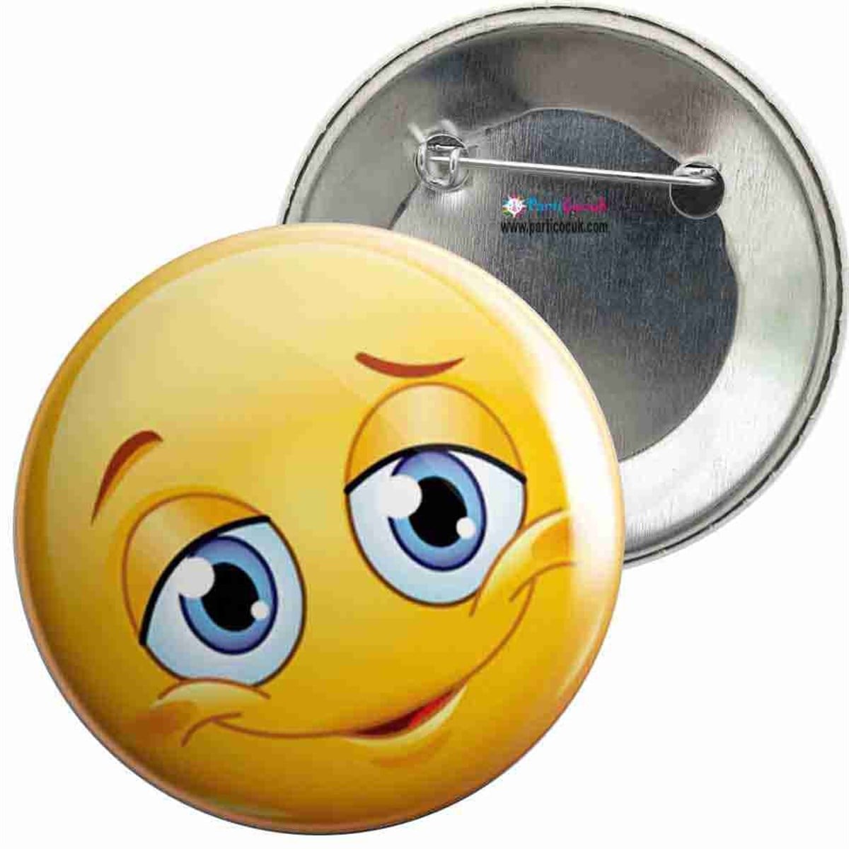 İğneli Metal Rozet Emoji 9 Parti Çocuk  
