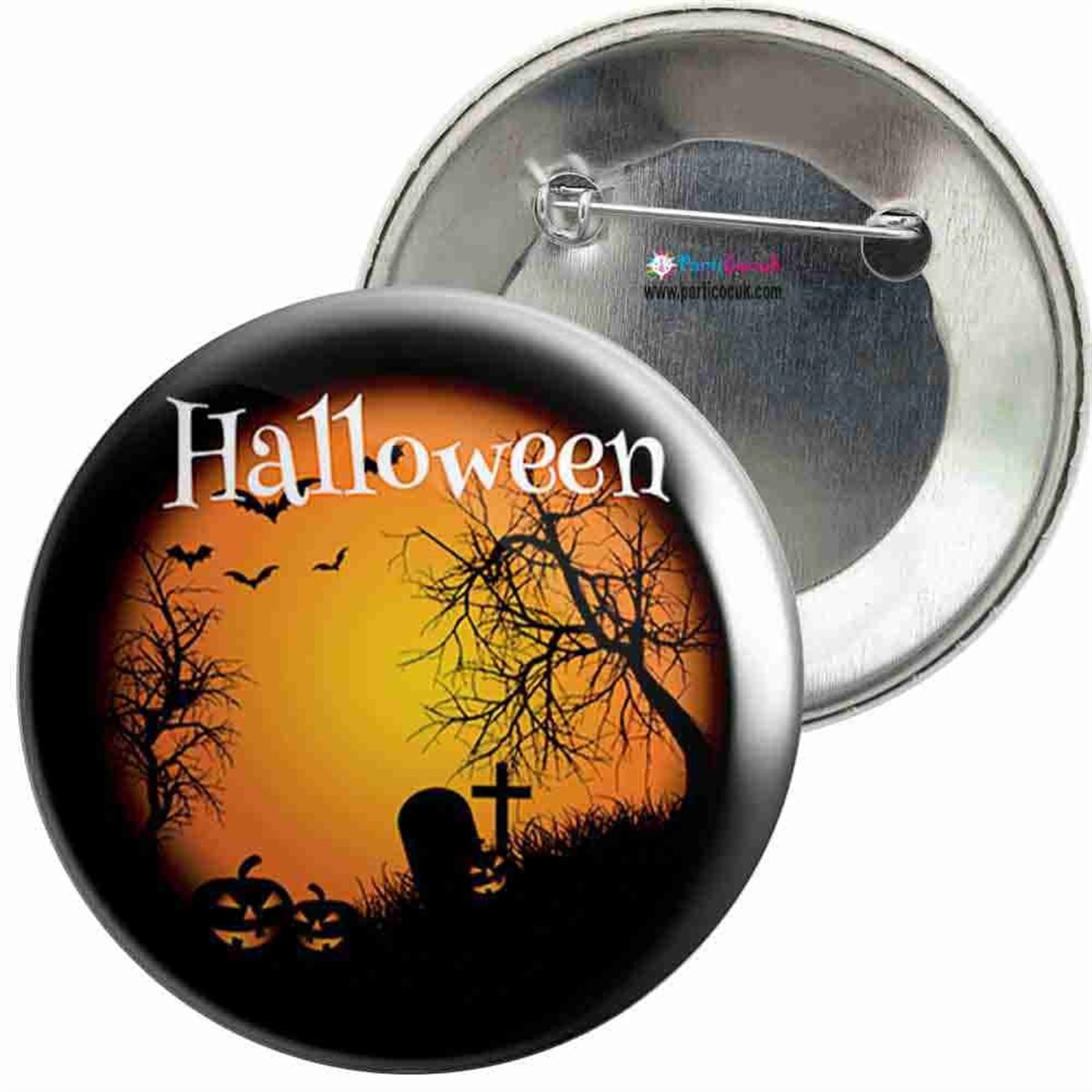 İğneli Metal Rozet Halloween 11 Parti Çocuk  