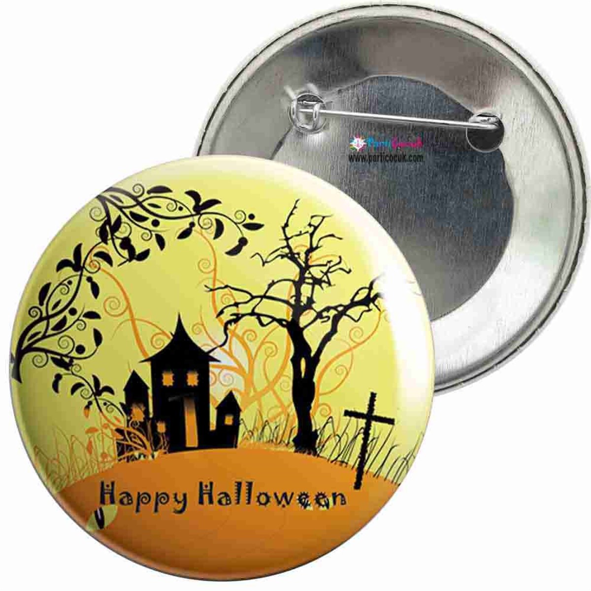 İğneli Metal Rozet Halloween 17 Parti Çocuk  