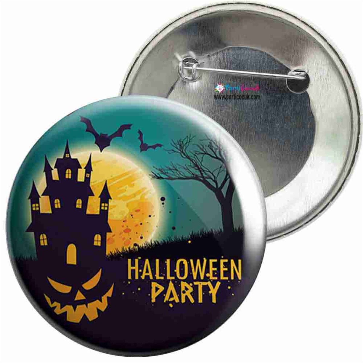 İğneli Metal Rozet Halloween 8 Parti Çocuk  