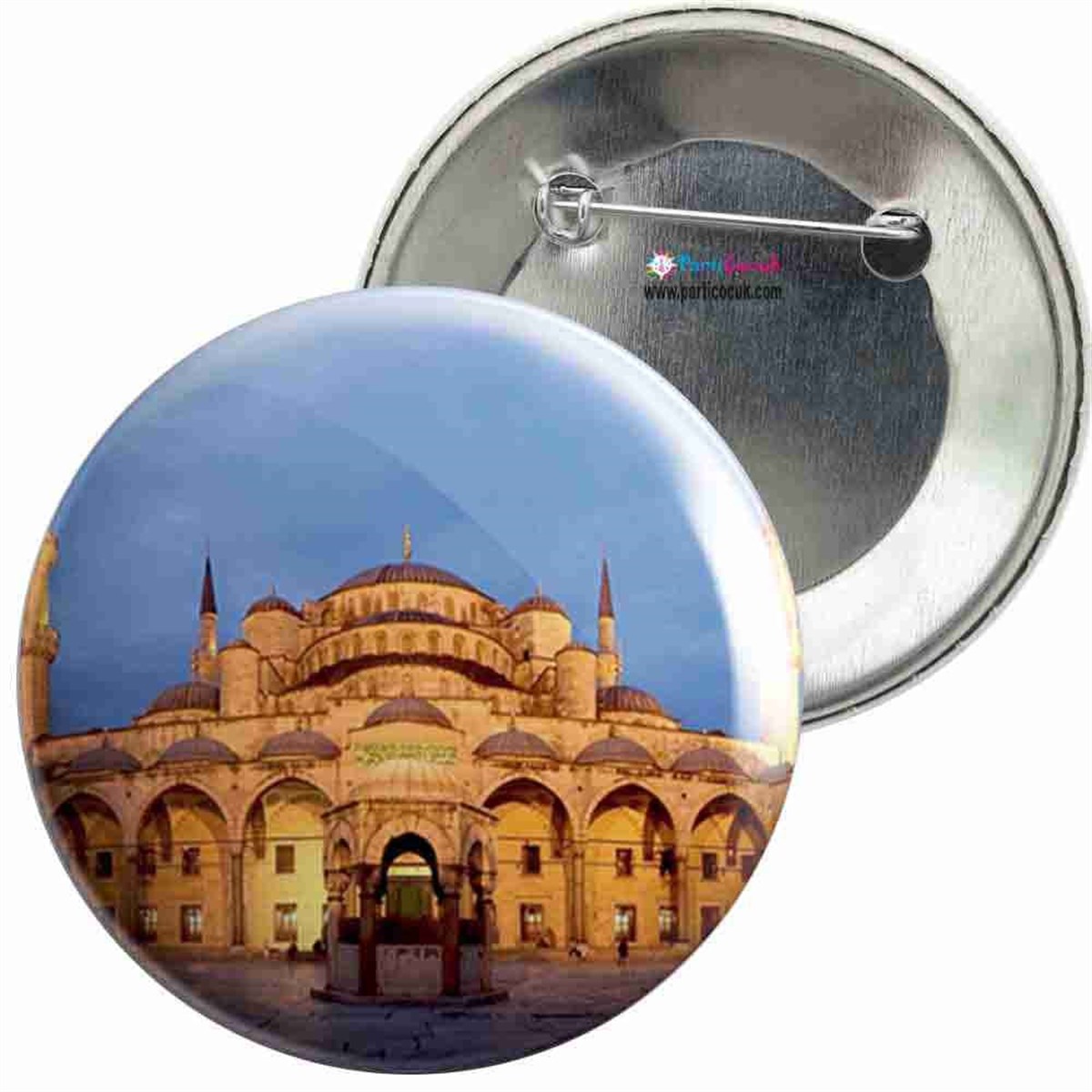 İğneli Metal Rozet İstanbul Manzara 13 Parti Çocuk  