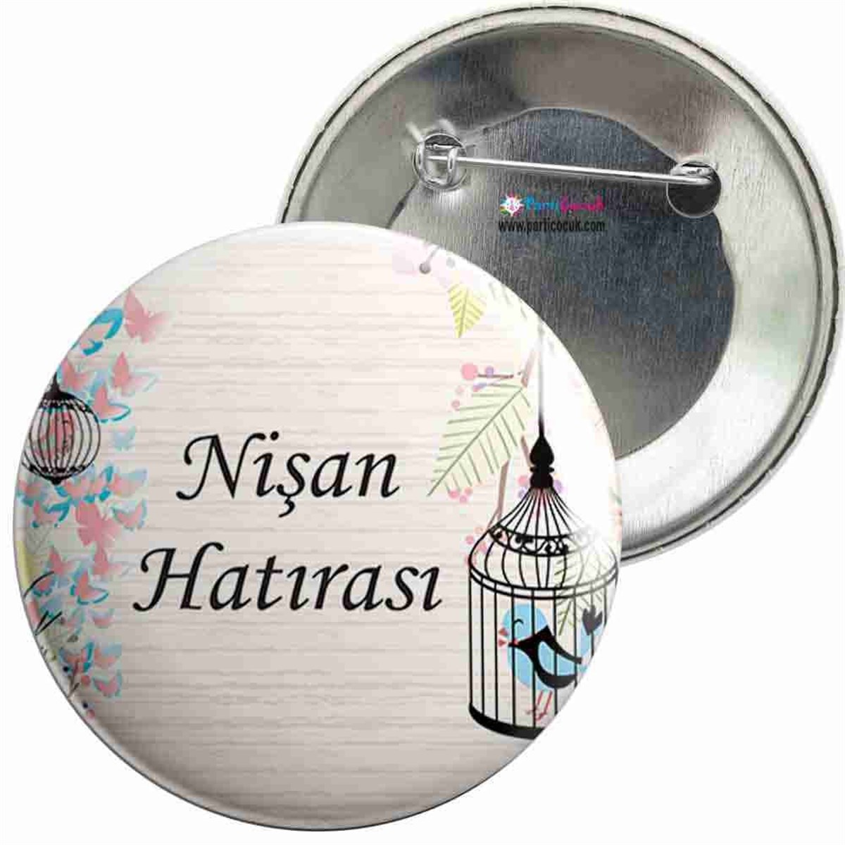 İğneli Metal Rozet Nişan 9 Parti Çocuk 